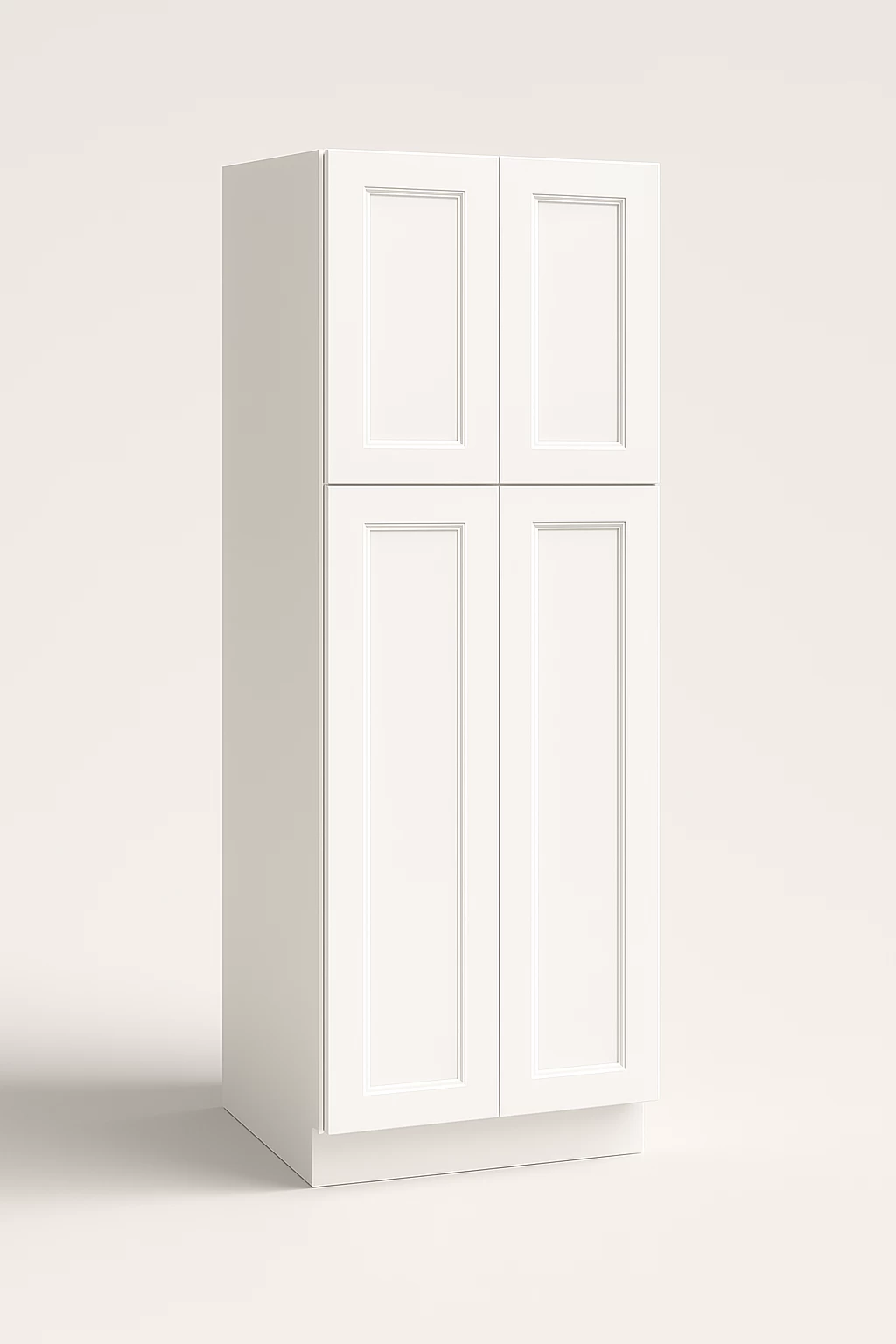 Line drawing of a pantry cabinet