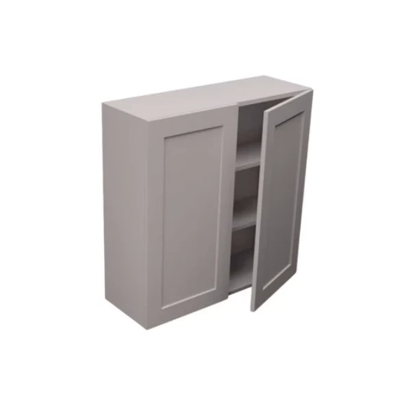 Line drawing of a wall cabinet